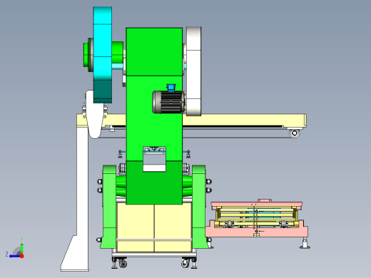 冲床取料整机右视缩略图