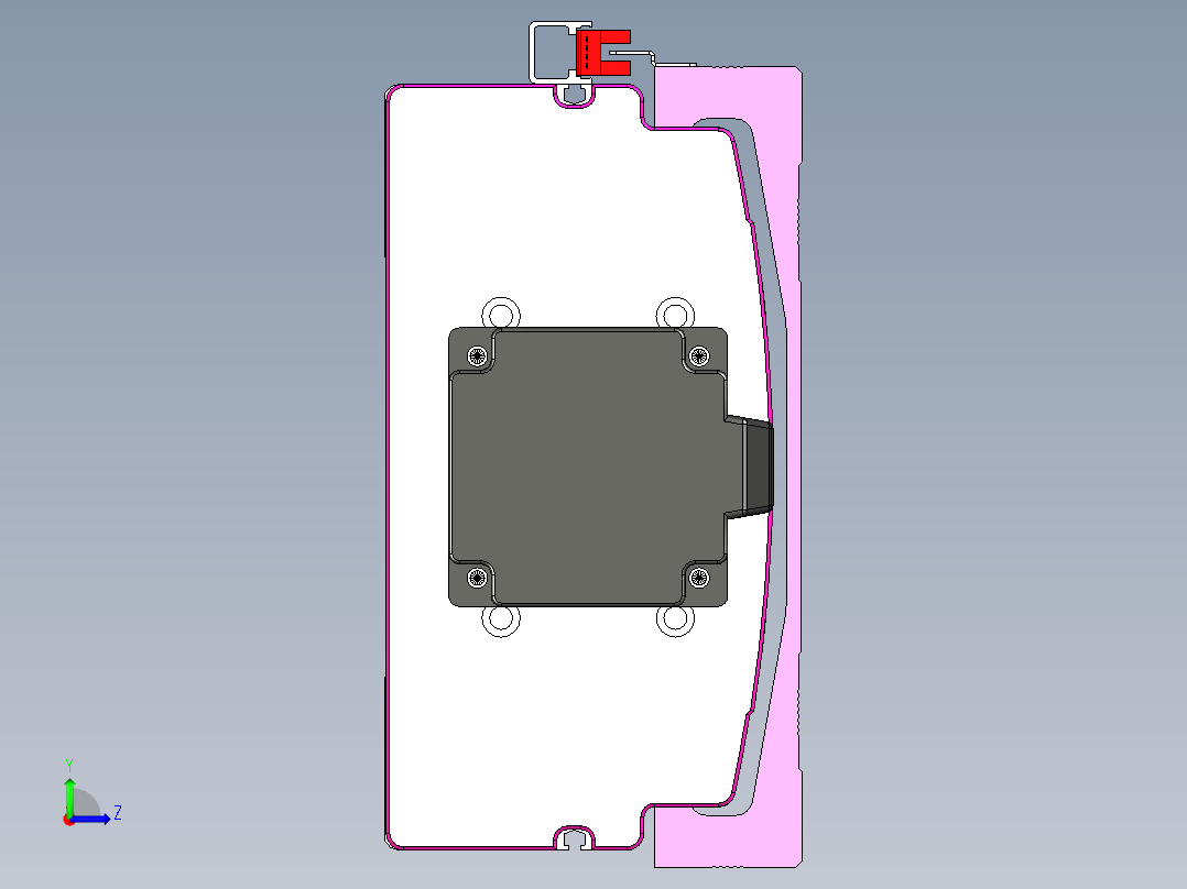 VF丝杆传动-一般环境VF22-L20-C-S700-BC-P75-C4左视图