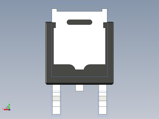 分立半导体元件封装-TO-252AA-Vishay后视缩略图