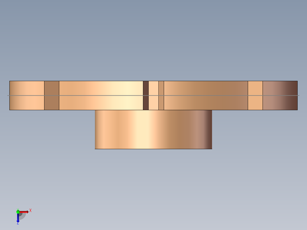 S1 回转盘俯视图