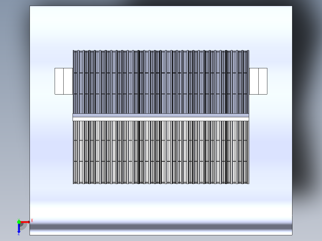 屋顶工程俯视图