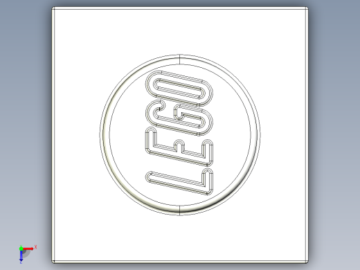 乐高套装 4421基本积木-300501 White Brick 1 x 1.STEP俯视缩略图