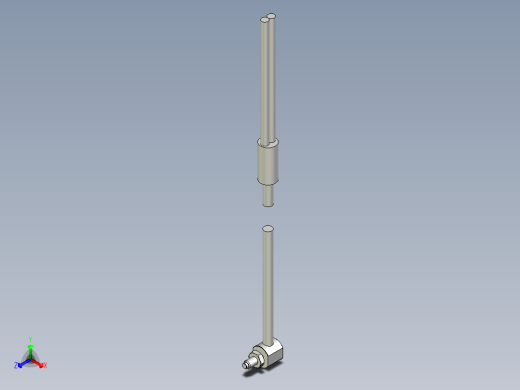 耐高温玻璃光纤_漫反射型FR-GWY320_3D