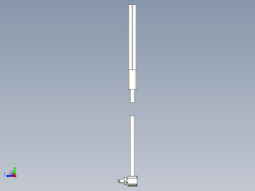 耐高温玻璃光纤_漫反射型FR-GWY320_3D右视缩略图