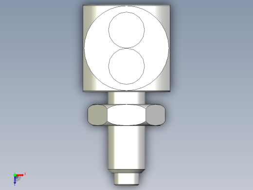 耐高温玻璃光纤_漫反射型FR-GWY320_3D俯视缩略图