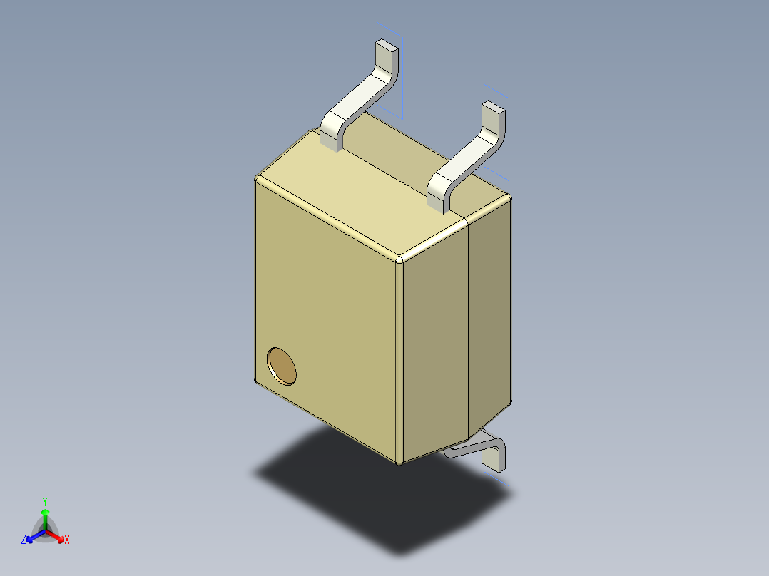 光电元件封装-miniFLAT-4-YL主视图