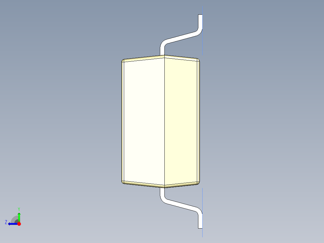 光电元件封装-miniFLAT-4-YL右视图
