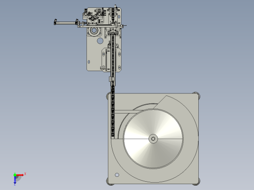 异形圆柱体产品上料（26-31）俯视缩略图