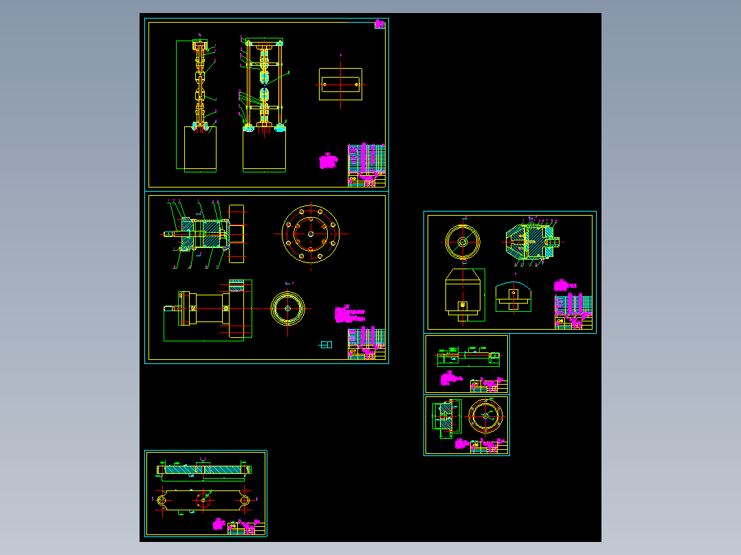 低周疲劳拉伸试验机设计【5吨】