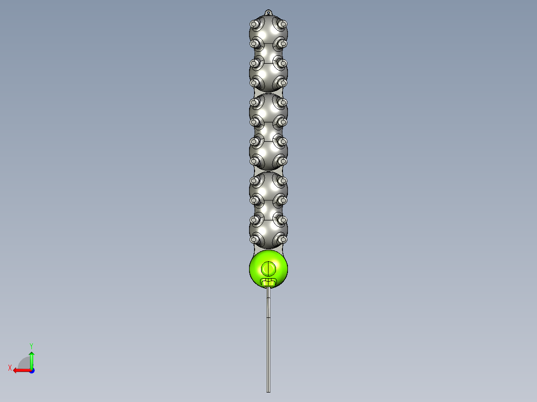 芋虫创意插座 STP后视图