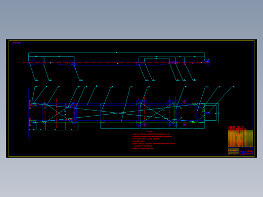 3吨柴油动力货车设计（车架、制动系设计）