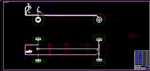 3吨柴油动力货车设计（车架、制动系设计）缩略图
