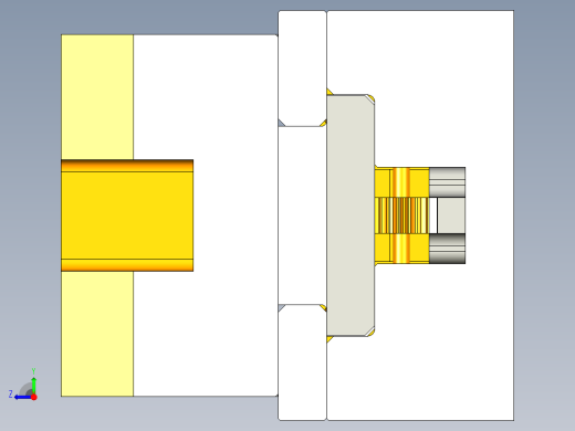 电动自定心虎钳右视缩略图