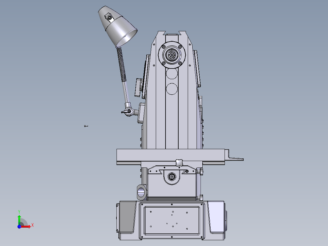 铣床、NGF-110铣床前视图