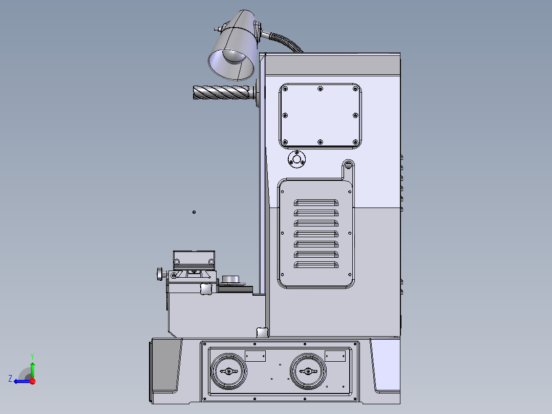 铣床、NGF-110铣床右视图