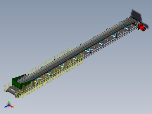 槽形皮带输送机