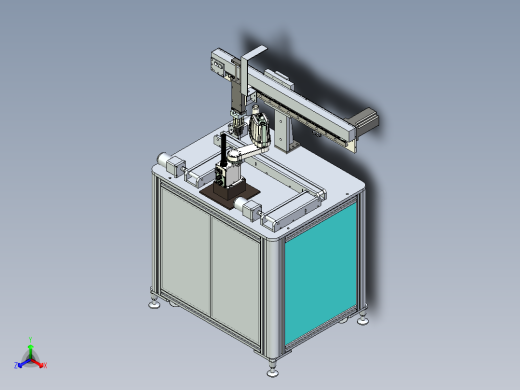 水平关节机器人自动化装配设计