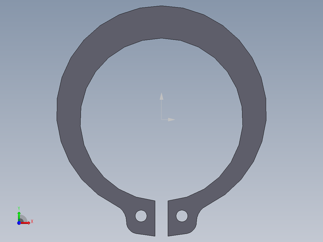 外卡簧  3001前视图