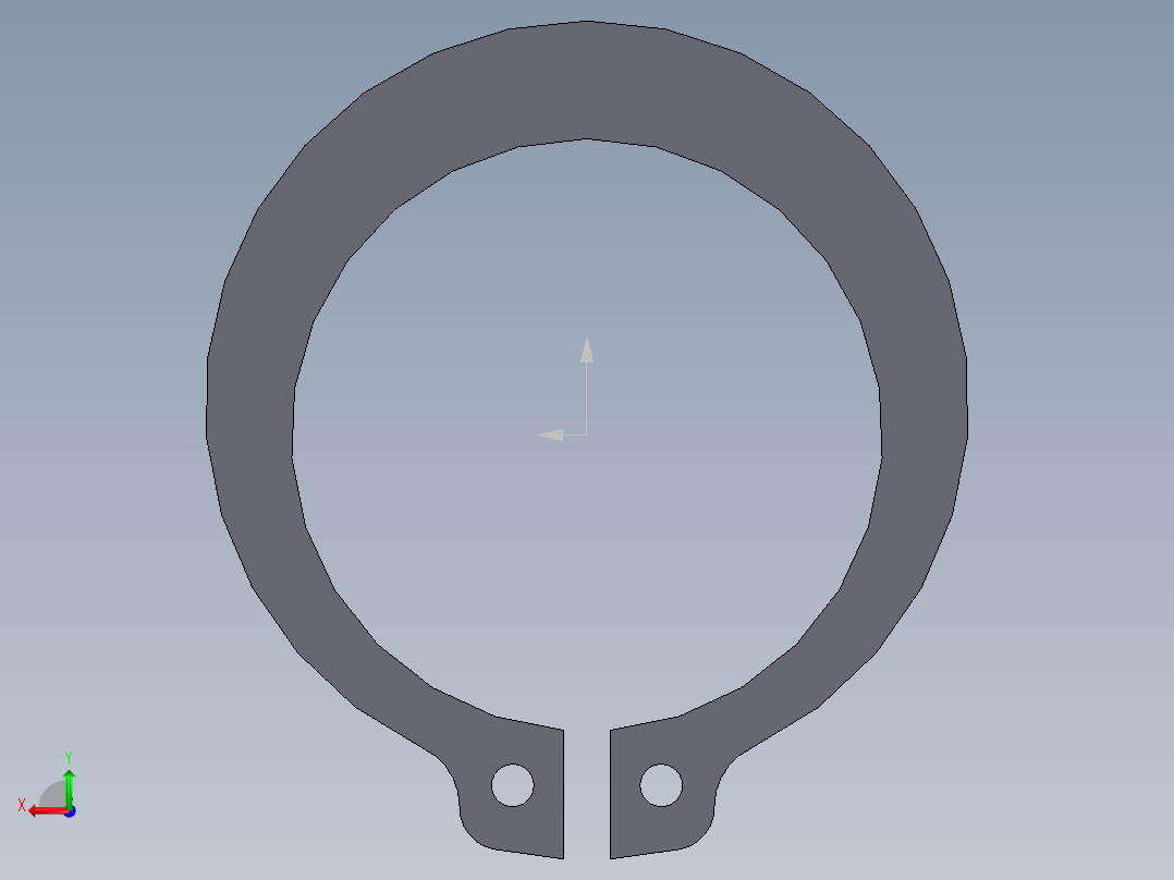 外卡簧  3001后视图