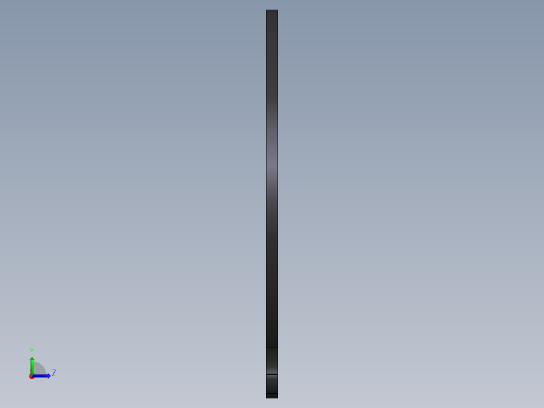 外卡簧  3001左视图