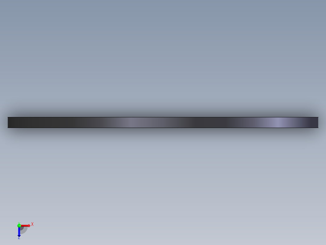 外卡簧  3001俯视图