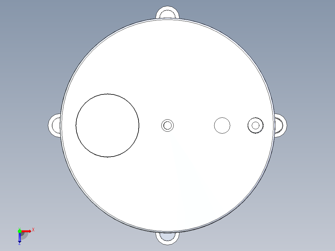 B3003619-植物油储存罐俯视图