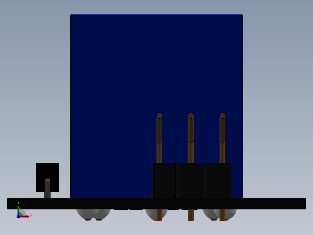 传感器(78)前视图