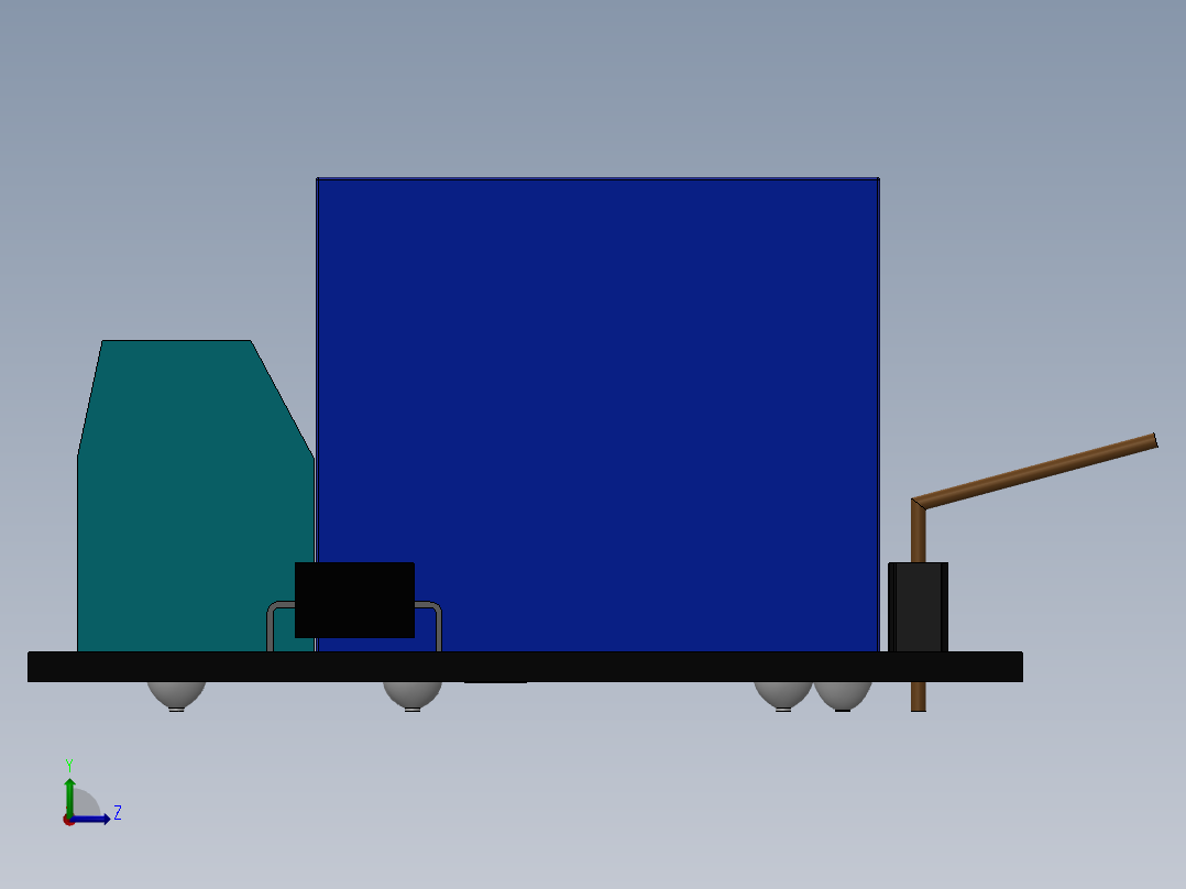 传感器(78)左视图