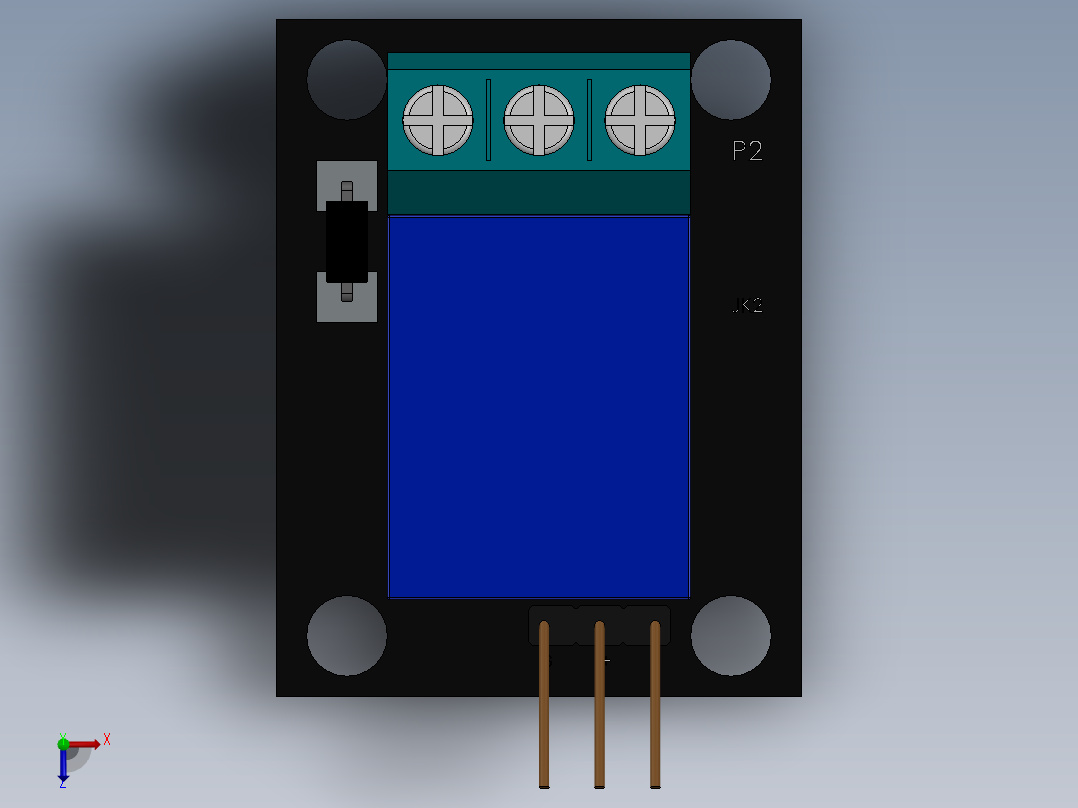传感器(78)俯视图