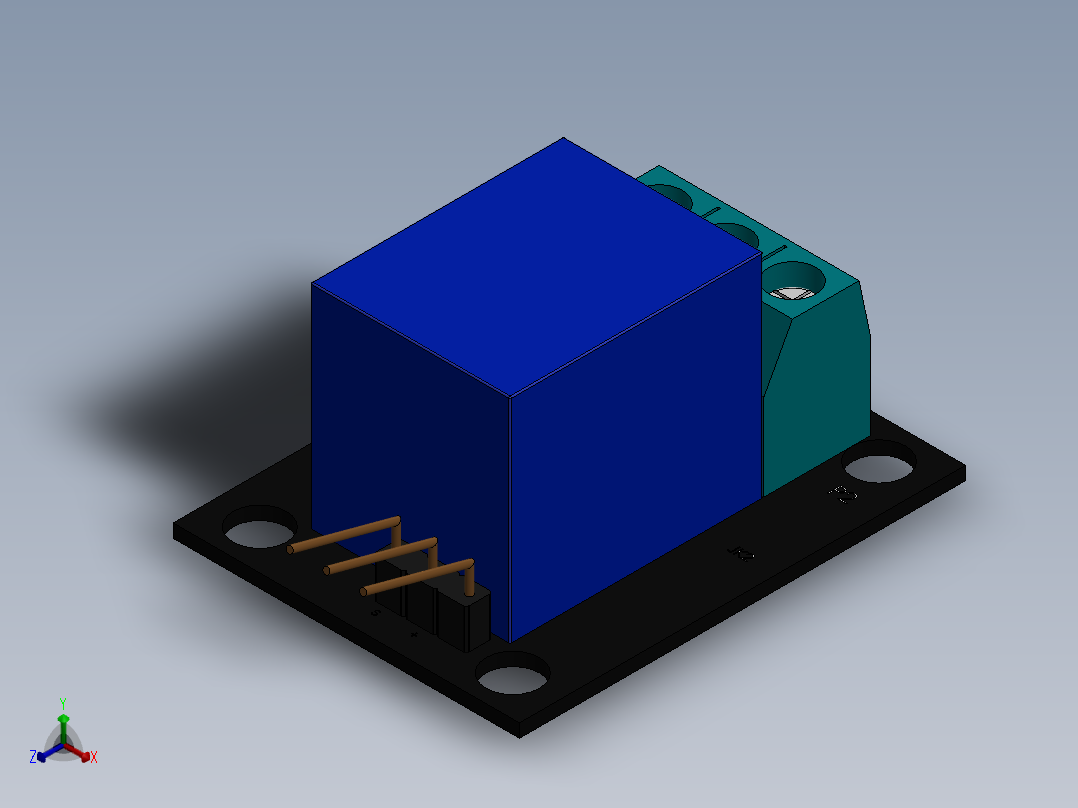传感器(78)正等轴测图