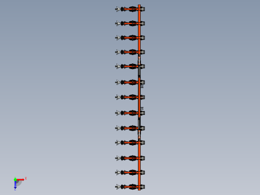 B2004147-S3D 松土机和耕作设备俯视缩略图