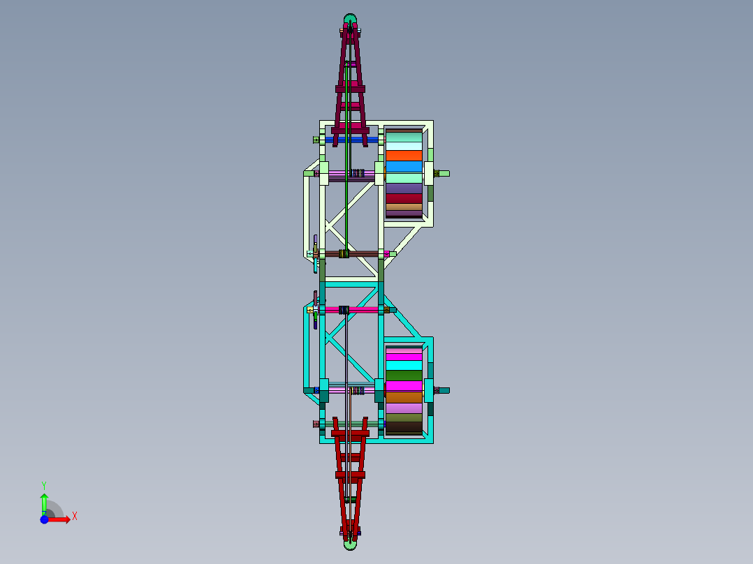 污水泵站用污泥提升系统前视图