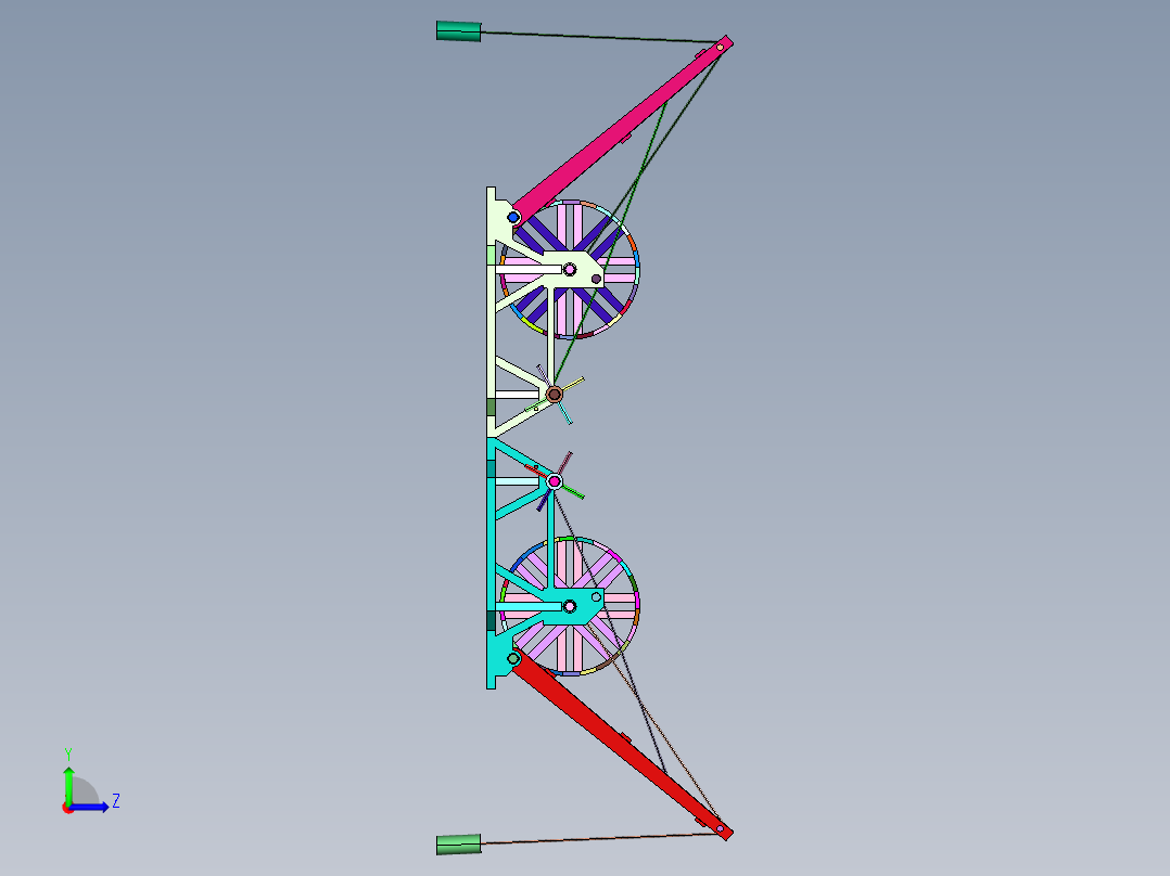 污水泵站用污泥提升系统左视图