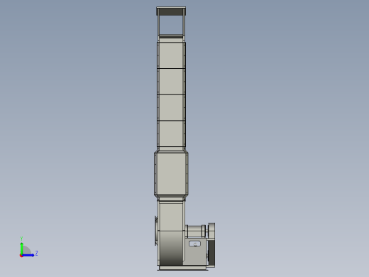 TFDF-透浦式风机左视缩略图