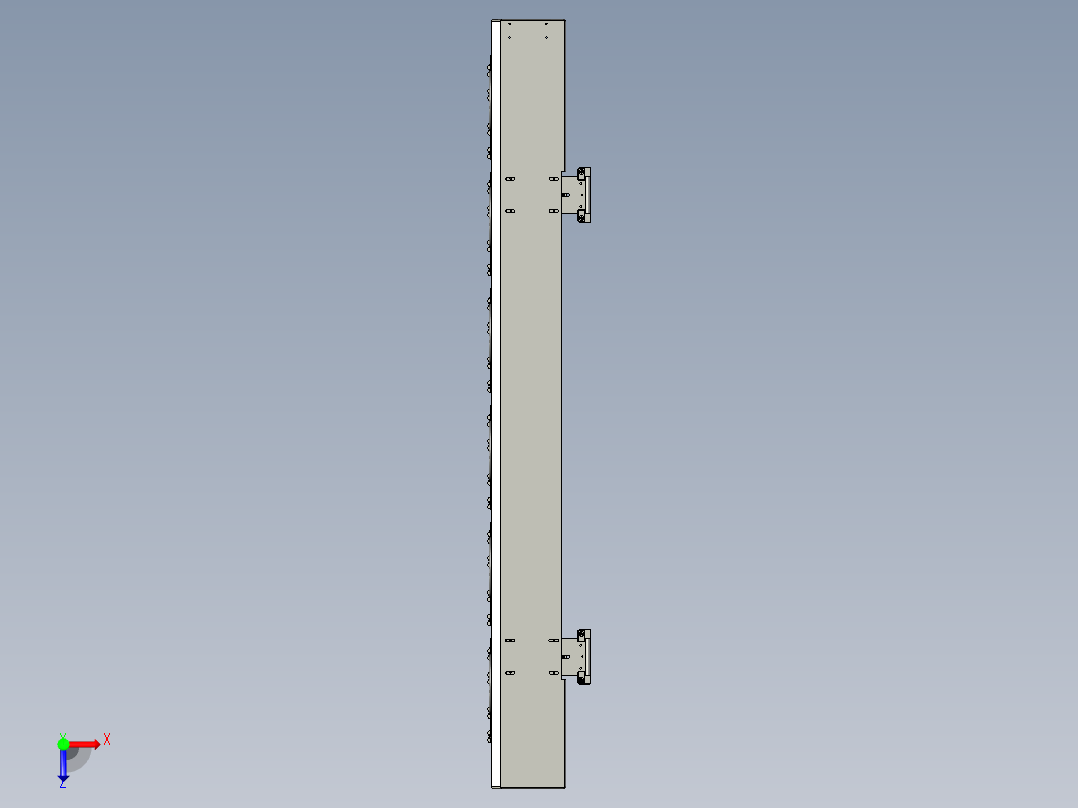 2002超声波设备输送线机构-02俯视图