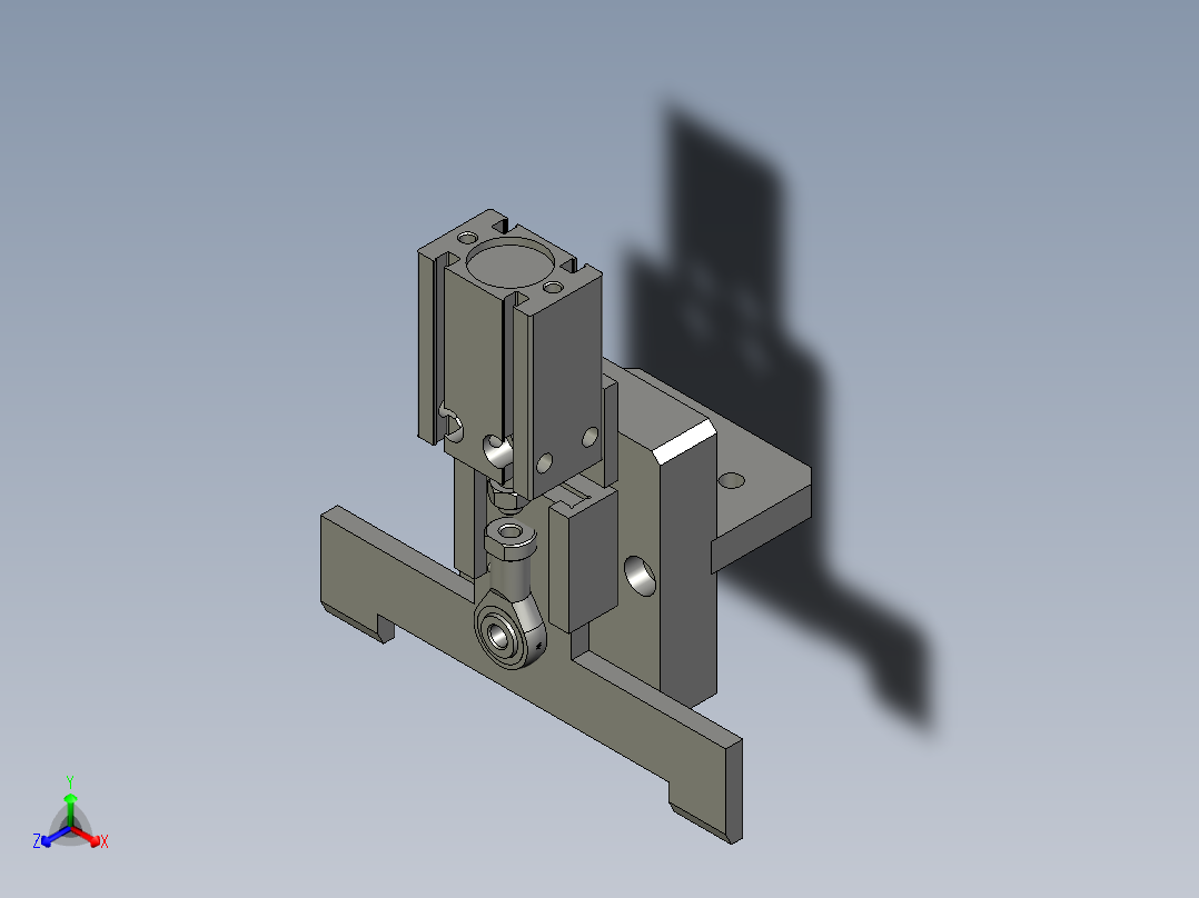 210420空盘分离机构正等轴测图