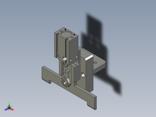 210420空盘分离机构正等轴测缩略图