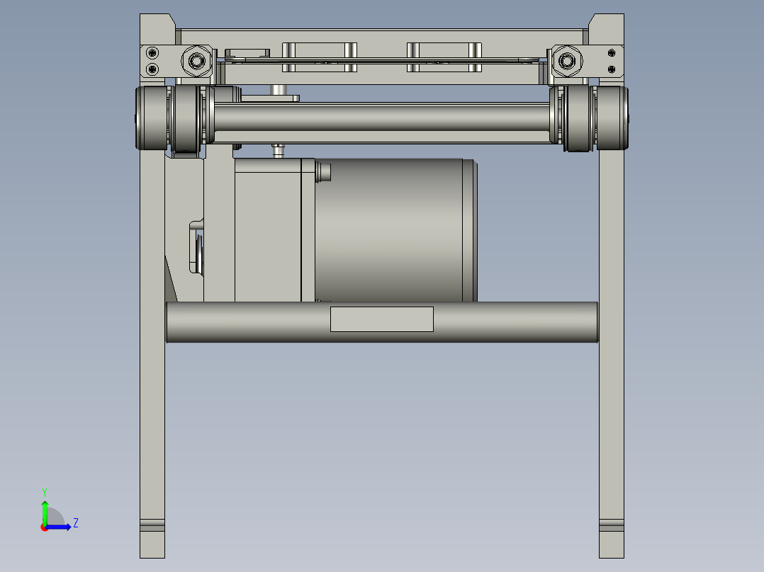 AB-0406-06-04A-A治具输送机构左视图