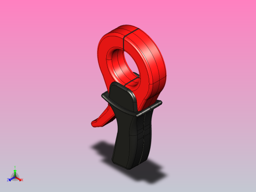 电流钳正等轴测缩略图