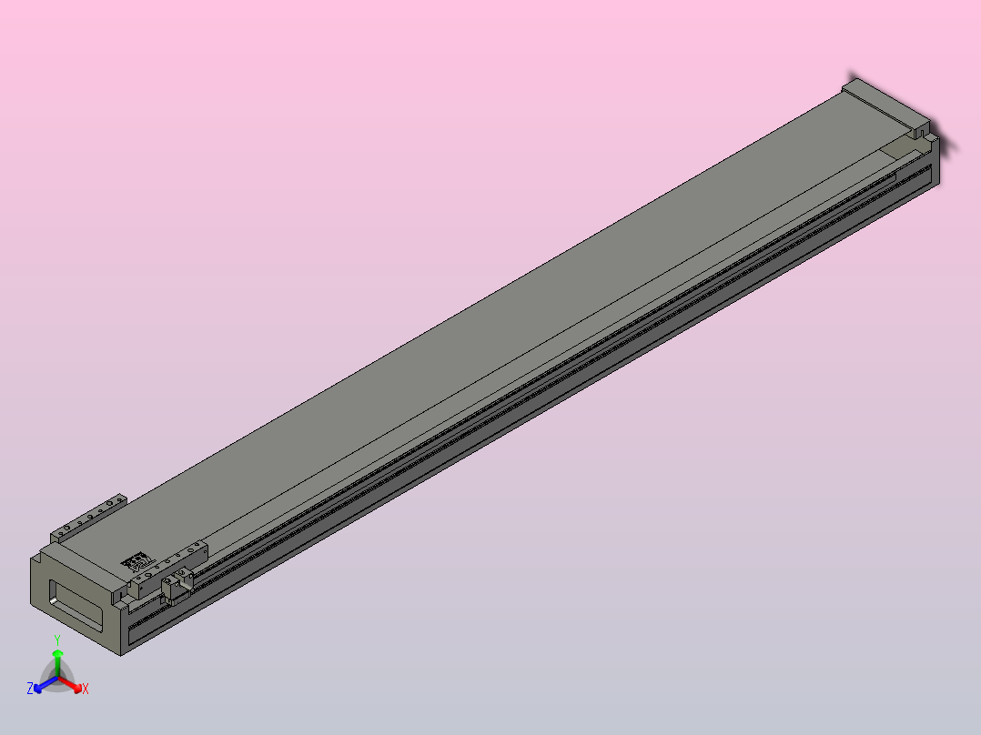 直驱直线电机轴TPA-LNP3-170-75C2-1-L1320-3-C-10-N3主视图