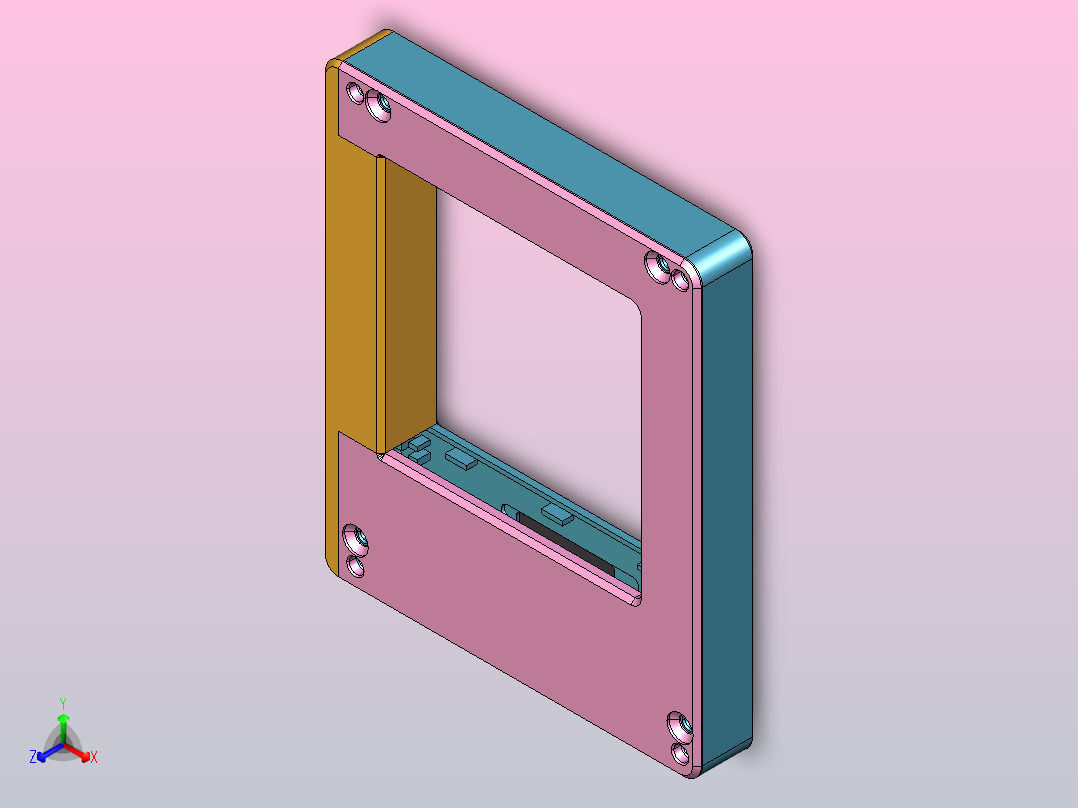 传感器CK-60ZW正等轴测图