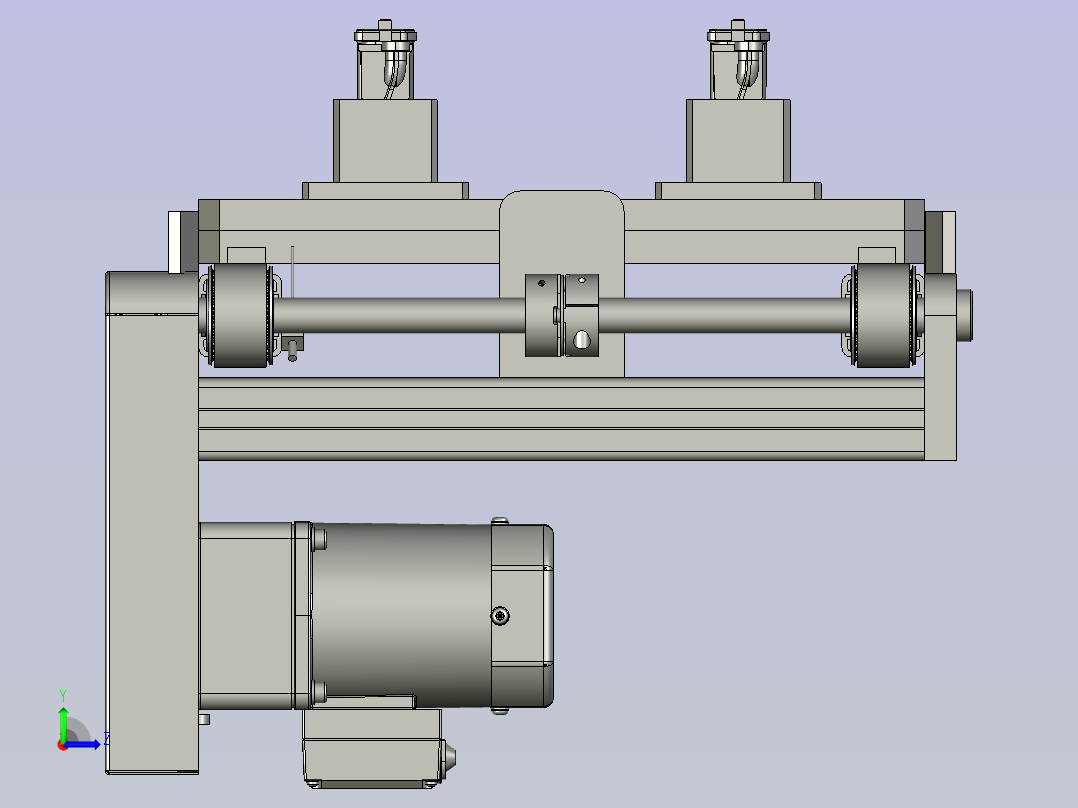 BK升降A110-03-000单输送带左视图