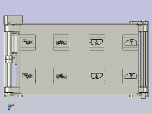 BK升降A110-03-000单输送带俯视缩略图