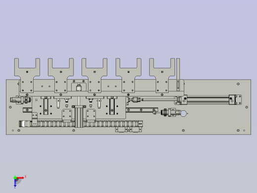 030000拨料部件俯视缩略图