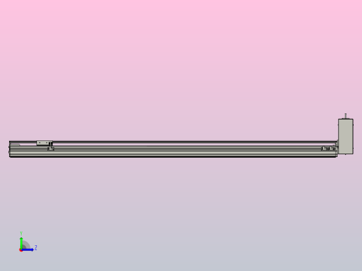 MT75BT半封闭皮带滑台[MT75BT.L80.1200.LU.P40.C3]左视缩略图