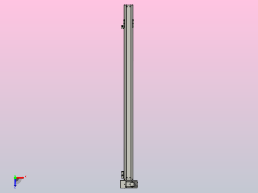 MT75BT半封闭皮带滑台[MT75BT.L80.1200.LU.P40.C3]俯视缩略图