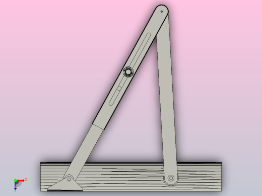 这是一个Geze TS4000闭门器俯视缩略图