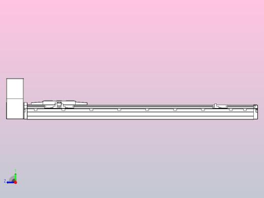 机器人皮带驱动直线轴TPA-GCB-120-P70-L550-RU-M20-N3右视缩略图