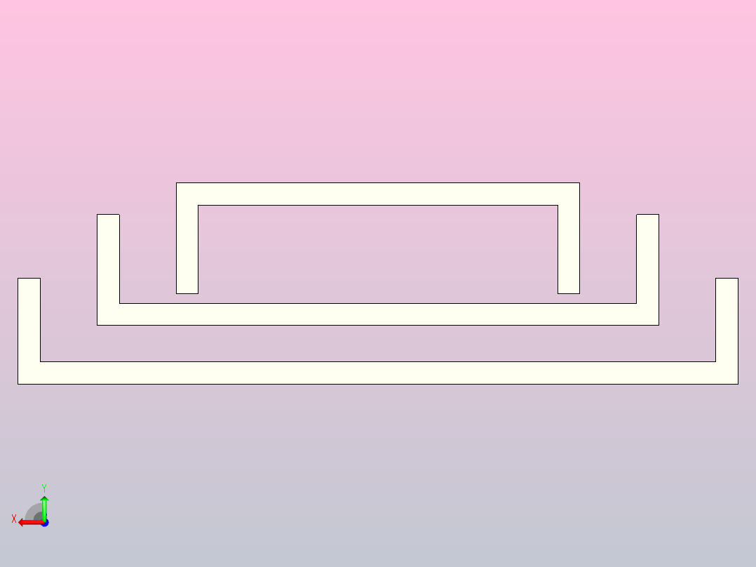 3节45宽标准滑轨[DSNTN45-400-A]抽屉滑轨后视图