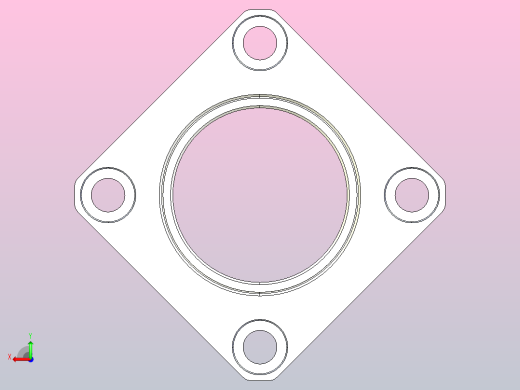 带扣环双轴承短型方型带座轴承[BHESB6003ZZ-NAZ]后视缩略图
